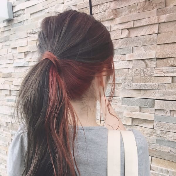 インナーカラー☆ピンク