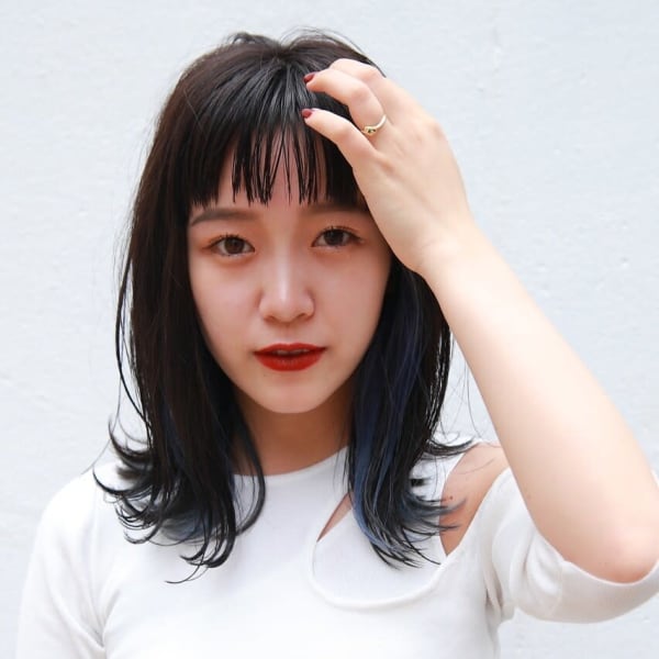 【Lolonois梅田】髪質改善インナーカラー×ヌナボブ　|Lolonois 梅田