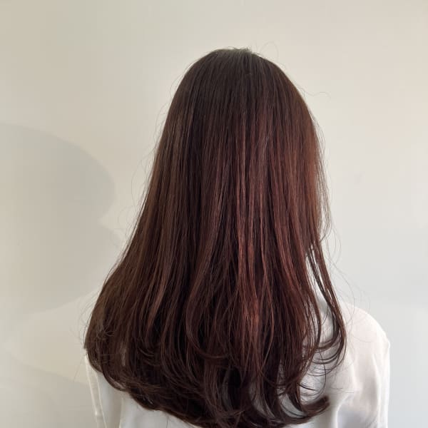 韓国風レイヤー×カシスブラウン|PARAGO.