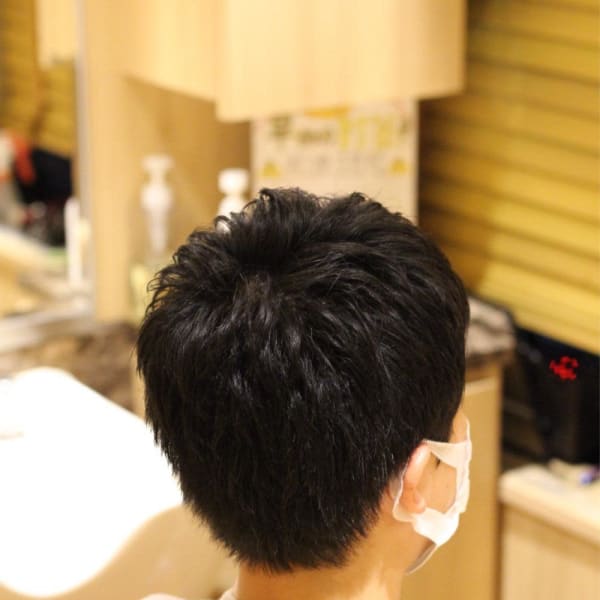 ショート無造作