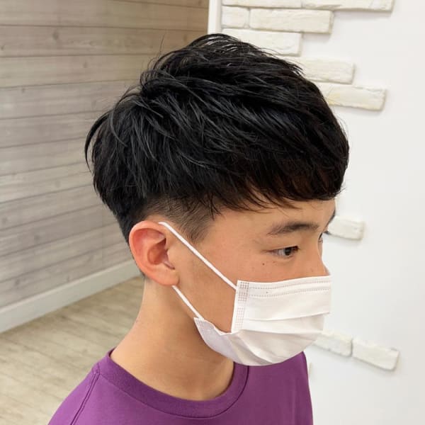 刈り上げショートマッシュ