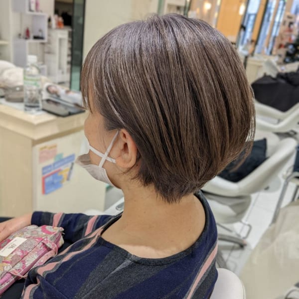 白髪ぼかしカラーBeforeAfter【AVENIR我孫子】