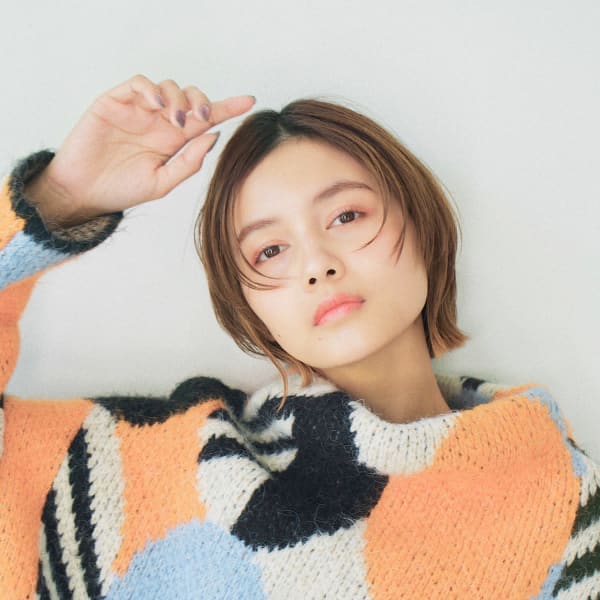 マッシュショート×カッパーブラウン