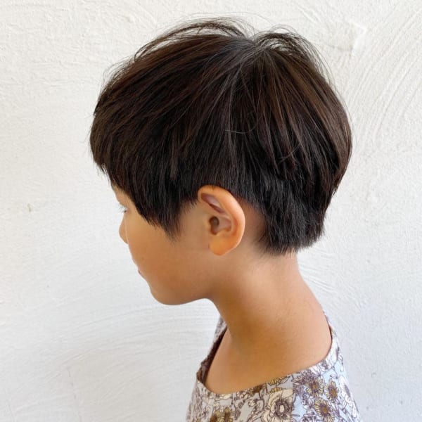 アシメのキッズカット！