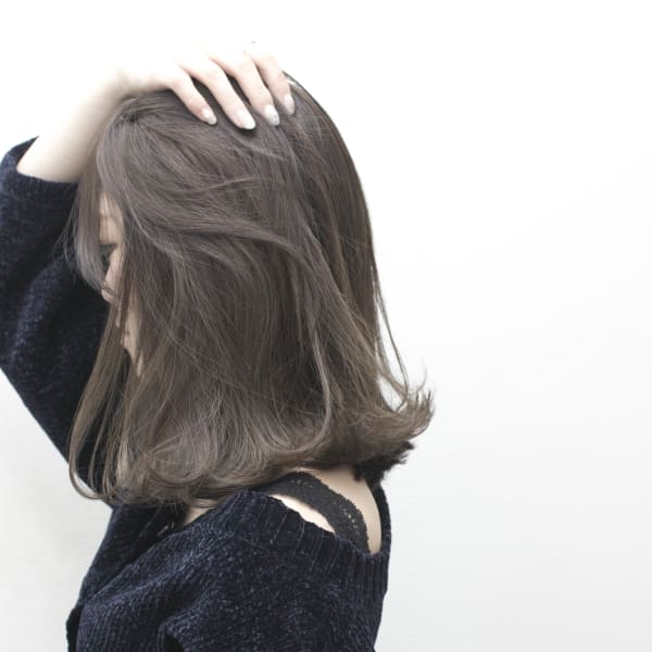 切りっぱなし×ミディアム