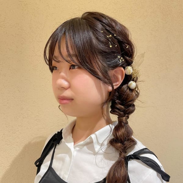 ＊結婚式や成人式、卒儀式におすすめ編み下ろしアレンジ＊|olive's by neolive