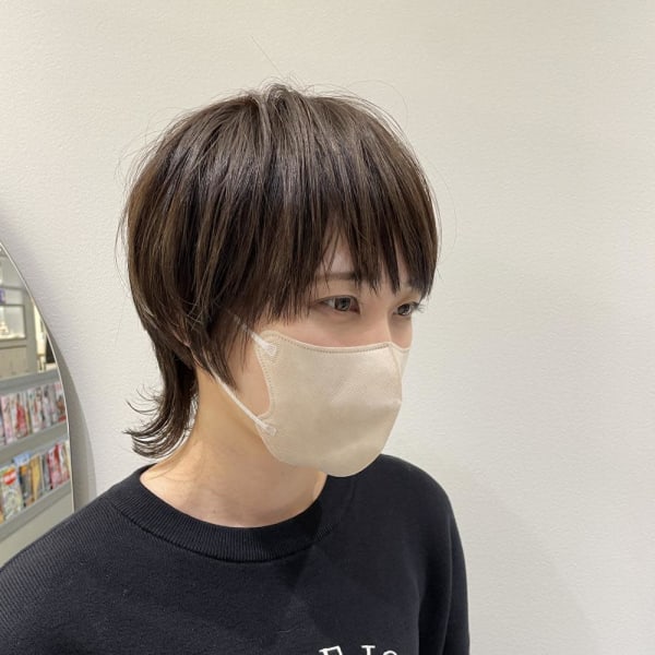 #ショートウルフ#髪質改善