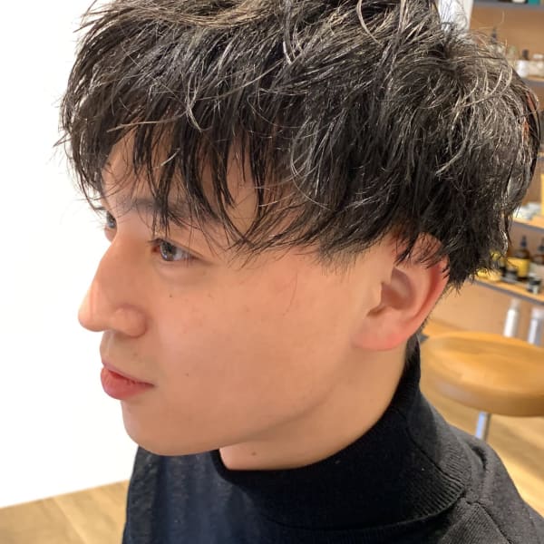 メンズパーマナチュラルスタイル