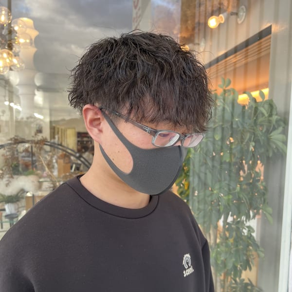 波巻きスパイラルパーマ