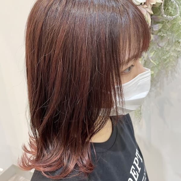 カラー履歴を活かした《PINKカラー》|Y/JINGU