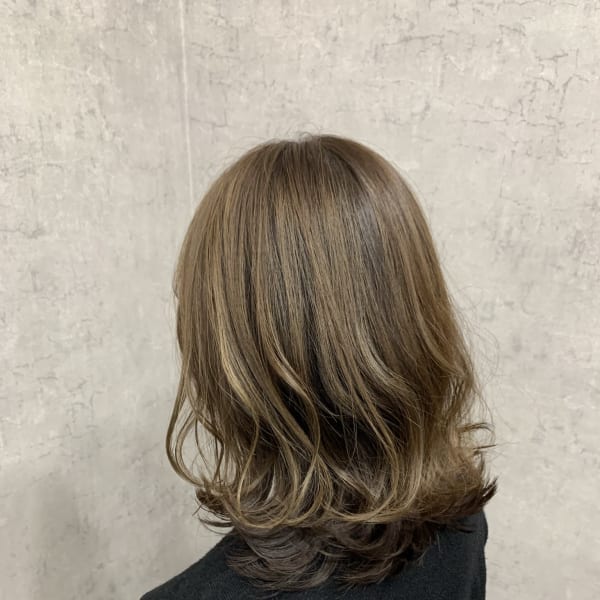 ゆる巻きレイヤーミディ