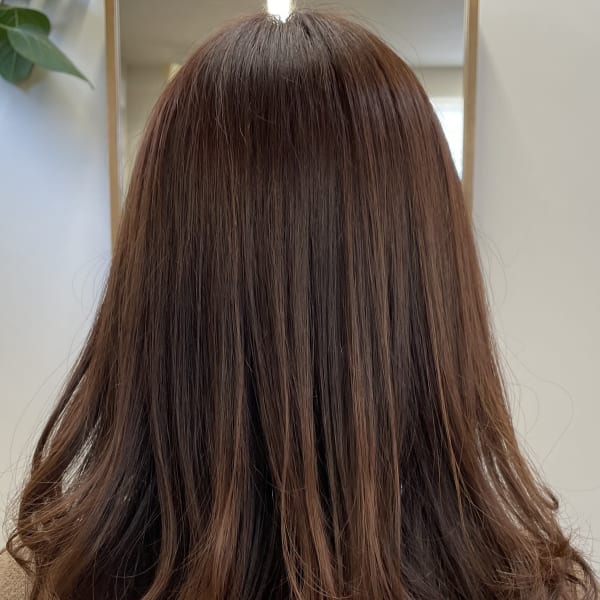#暖色カラー #髪質改善カラー #レイヤーカット #秋カラー