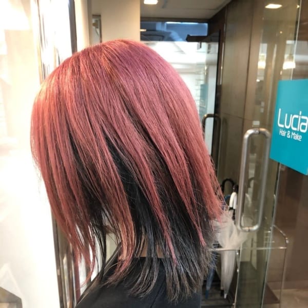 【個性派デザイン】ピンクアンブレラカラー