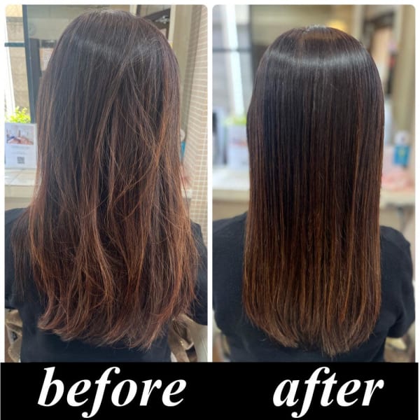 【美髪整形】異次元の最新髪質改善☆シルク酸性ストレート