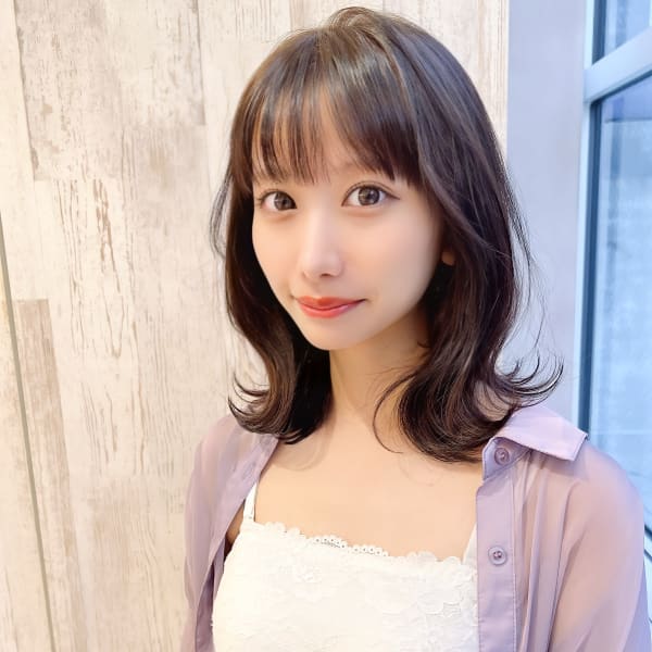 艶感オルチャンヘア★韓国ヘアくびれ大人可愛いカール