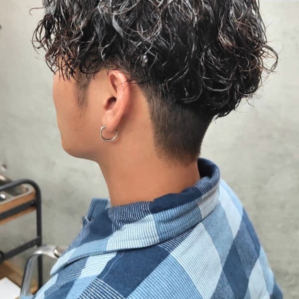 束感×波打ち/波巻き　ツイスパマッシュパーマ