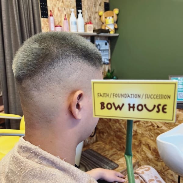 理容室 BOW HOUSE×ツーブロック