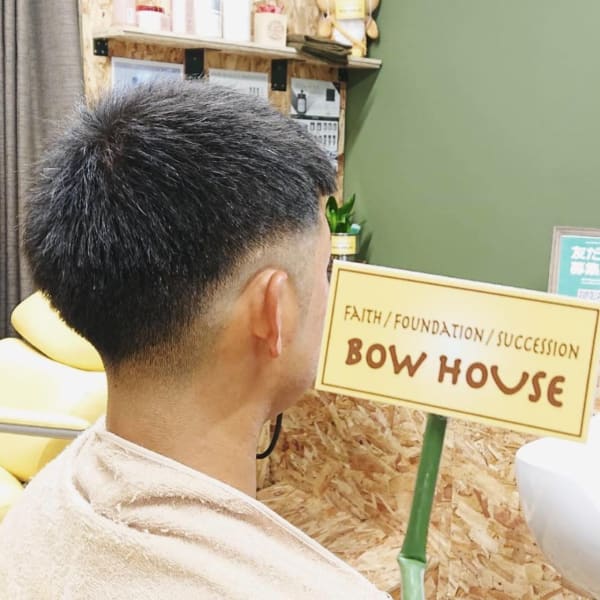 理容室 BOW HOUSE×ツーブロック