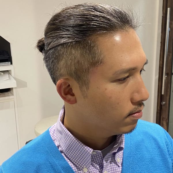 大人マンバン　イケオジ　刈り上げマンバン