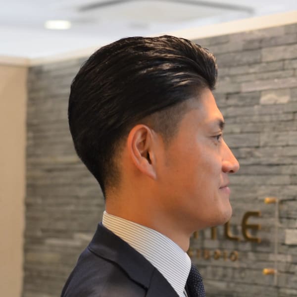 ビジネス7：3パートスタイル＜理容室＞＜麻布十番＞＜床屋＞