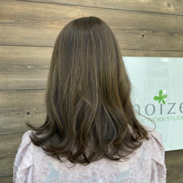 #イルミナ　#フォレスト　#赤味消し　＃髪質改善カラー