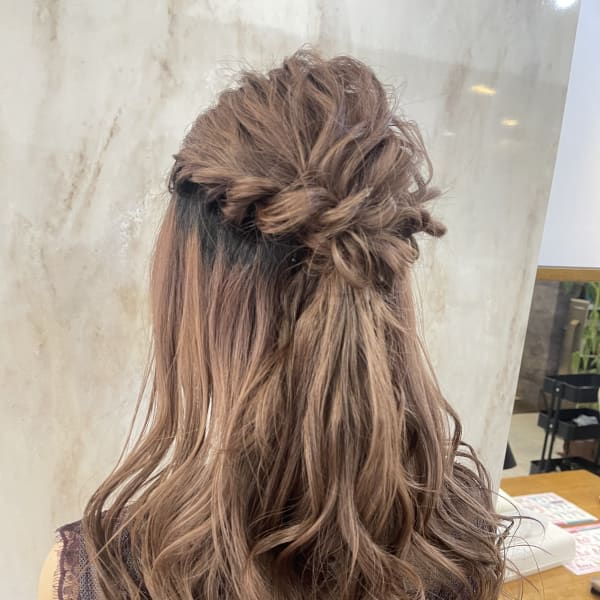 浦和/ホワイトカラー/韓国/シールエクステ/イヤリングカラー