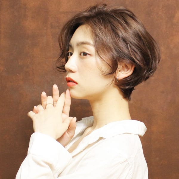 大人のニュアンスショート