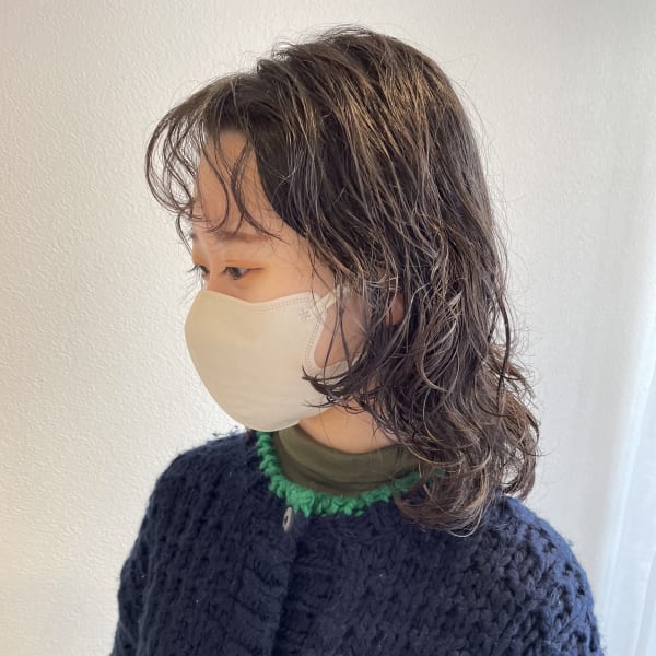 レイヤーパーマスタイル