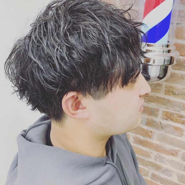 ツイスパショートマッシュ