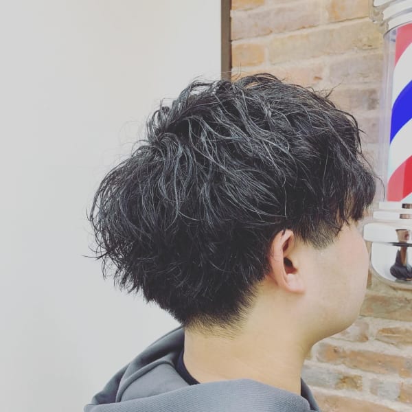 ツイスパショートマッシュ