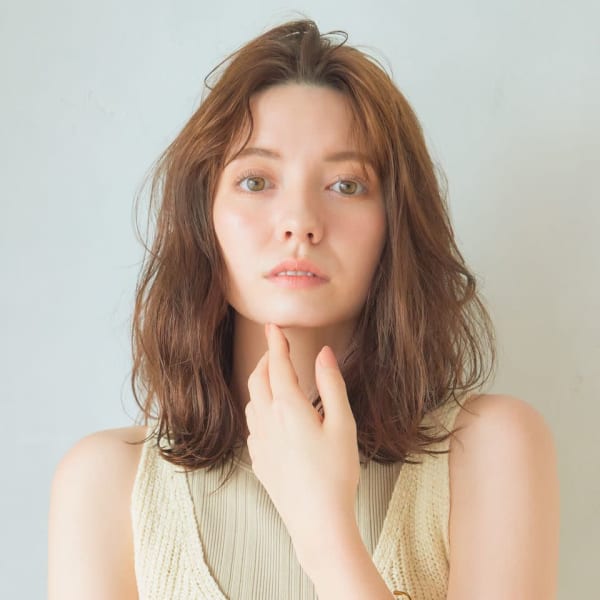 外国人風ヌーディーウェーブ