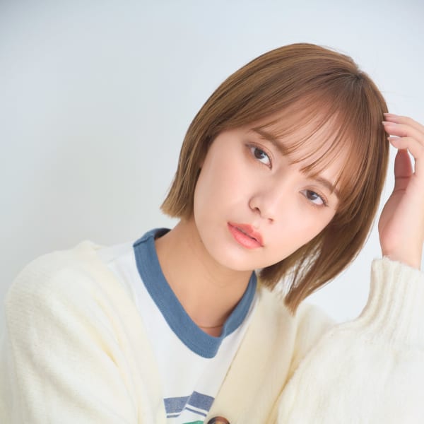 切りっぱなし結べるボブ