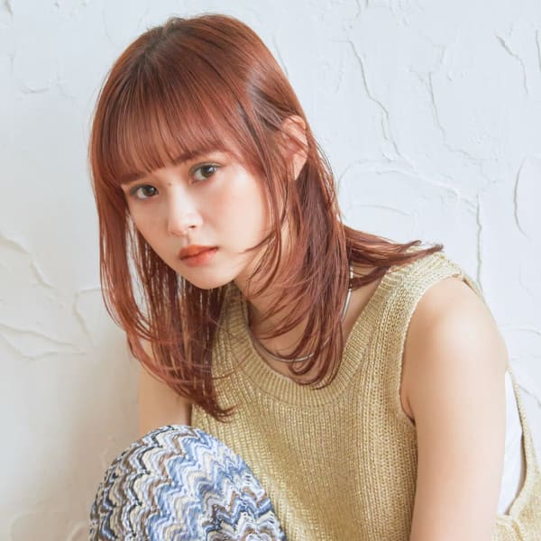 ナチュラルストレートレイヤー