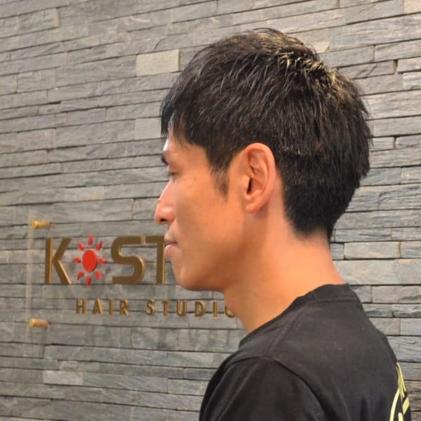 麻布十番 六本木 刈り上げない無造作ショートスタイル