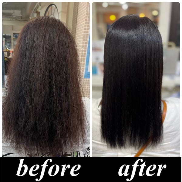 【美髪整形】異次元の最新髪質改善☆シルク酸性ストレート