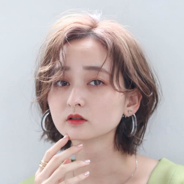 20代30代40代韓国ボブタンバルモリシースルーバング