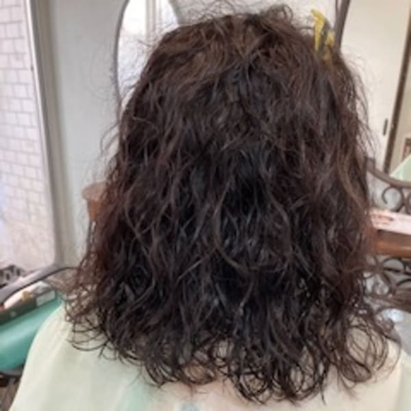 　ゆるふわ　円錐パーマ|遊ing