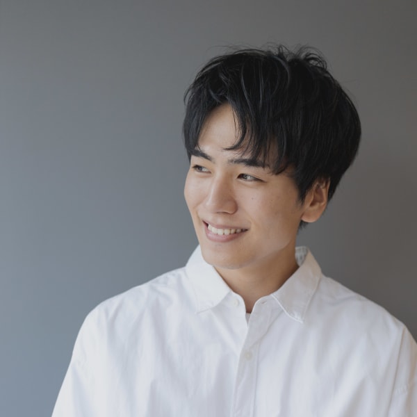 コンマヘアーレイヤーマッシュアップバンク【メンズ・代官山】