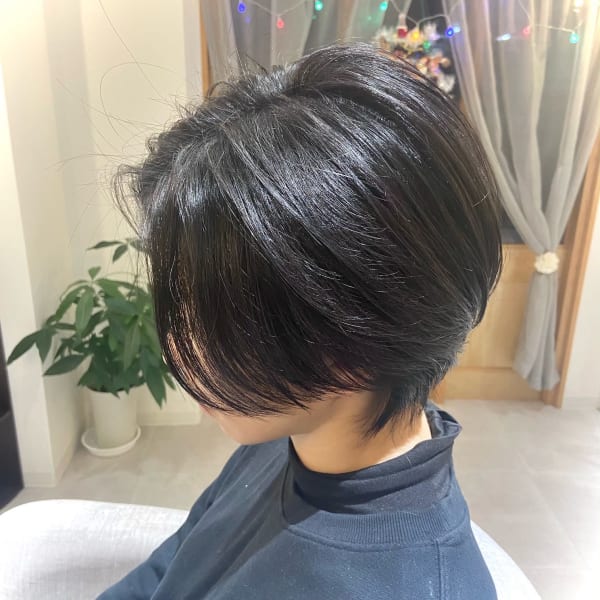 前下がりショート☆