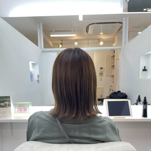 外ハネスタイル☆甲斐