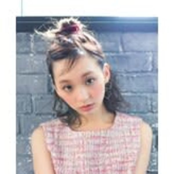 grus×ミディアム|grus 完全個室型美容室髪質改善縮毛矯正&ヘッドスパ