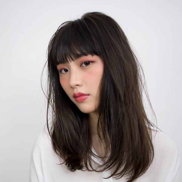 grus×ロング|grus 完全個室型美容室髪質改善縮毛矯正&ヘッドスパ