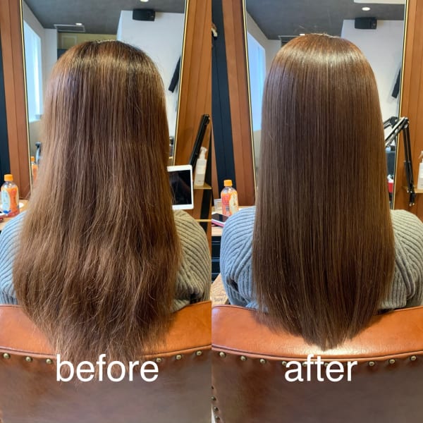髪質改善ストレートエステ(縮毛矯正)