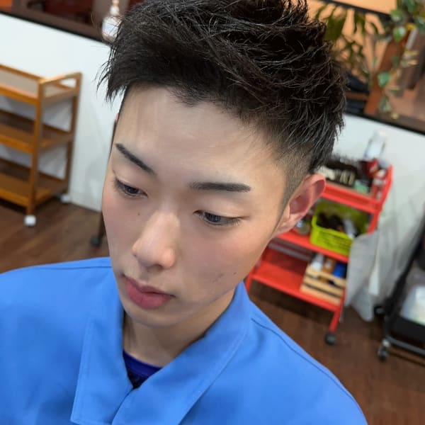 爽やかアップバング♪