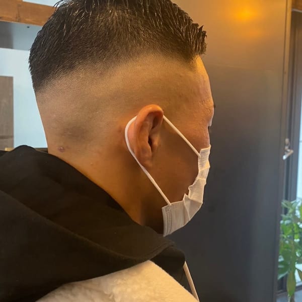 ボウズフェード スキンフェード