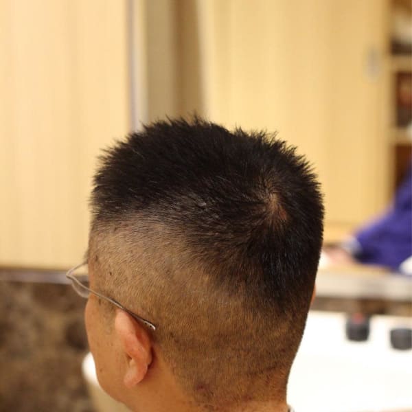 バリカン2ミリ ソフトモヒカン