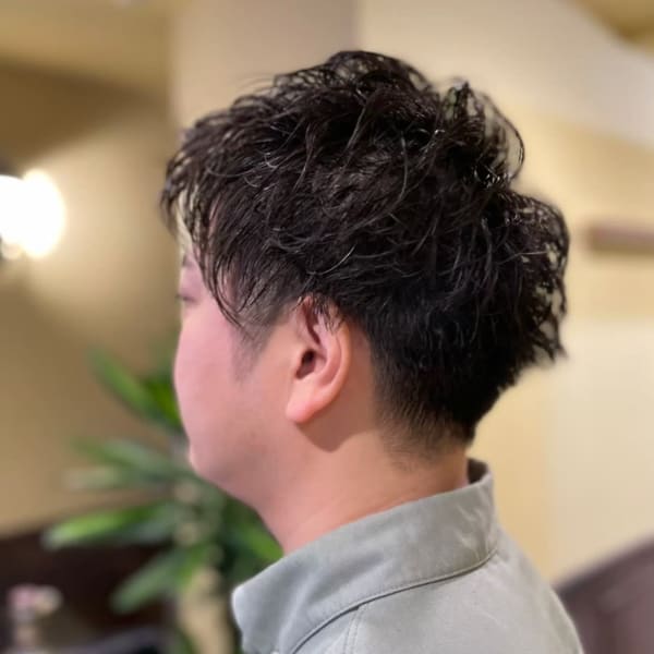 ツーブロックパーマ|TokyoBarber VASH