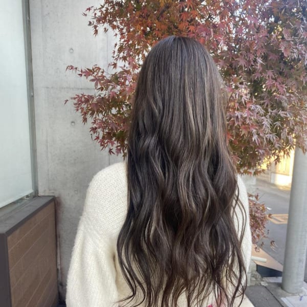 明るめキープ30代40代ハイライト、白髪染め