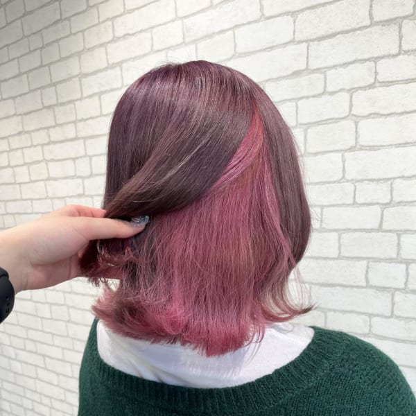 miu　ピンクとパープル