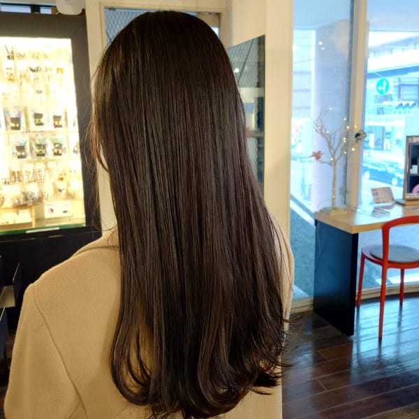 大人可愛いストレート